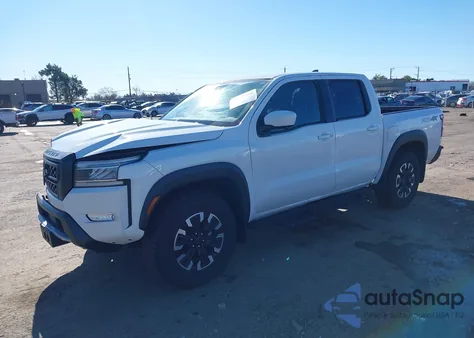 2023 Nissan Frontier Pro-4X 4X4 z USA, uszkodzony, nr VIN 1N6ED1EK7PN664462